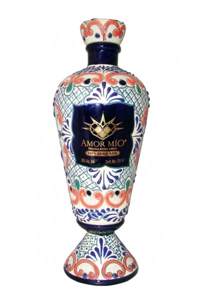 Amor Mío Extra Añejo Ceramic Bottle Tequila - CaskCartel.com