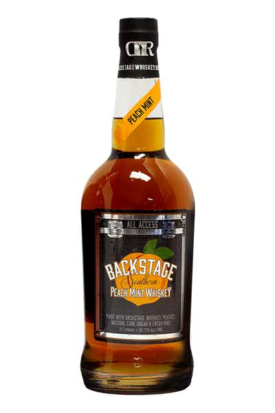 Backstage Southern Peach Mint Whiskey