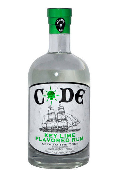 Code Key Lime Flavored Rum