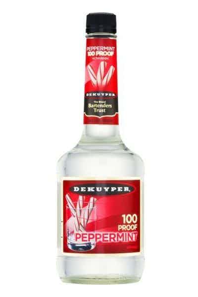 Dekuyper Peppermint Schnapps 100 Proof Liqueur
