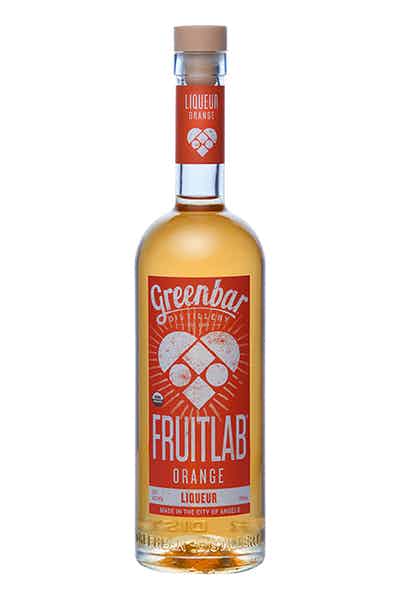 Greenbar Distillery Fruitlab Organic Orange Liqueur