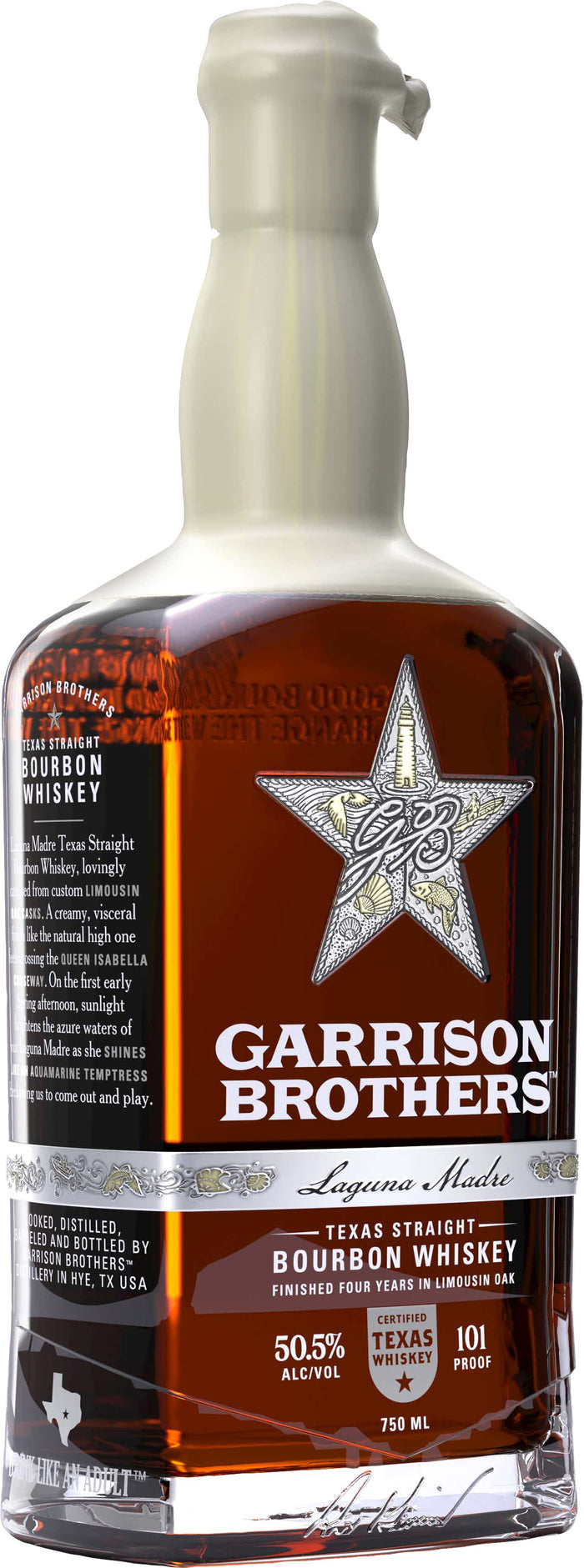 Garrison Brothers Laguna Madre 8 Year old Texas Straight Bourbon Whiskey