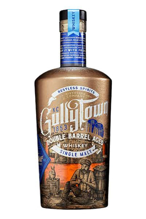 GullyTown Double Barrel Aged Single Malt Whiskey - CaskCartel.com