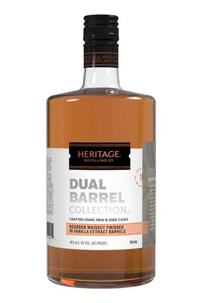 Heritage Distilling Co. Dual Barrel Finished in Vanilla Extract Barrels Bourbon Whiskey