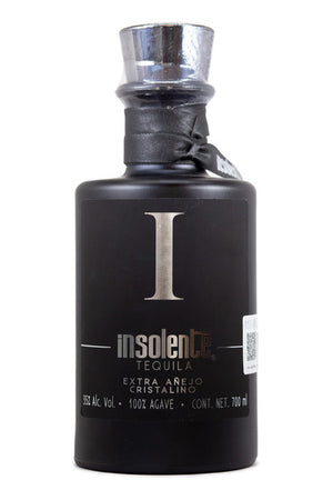 Insolente Extra Anejo Cristalino (Black Bottle) Tequila at CaskCartel.com