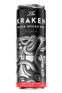 The Kraken Black Spiced Rum and Cola Cocktail | 4x355ML at CaskCartel.com