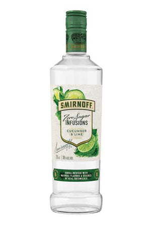 Smirnoff Sugar Free Cucumber Lime Vodka - CaskCartel.com