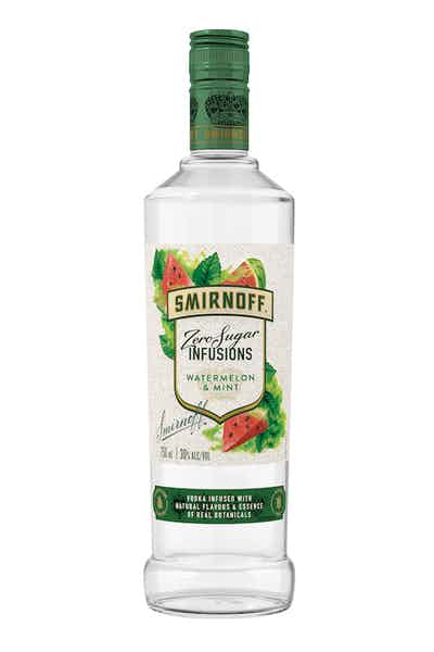 Smirnoff Zero Infusions Watermelon and Mint Vodka