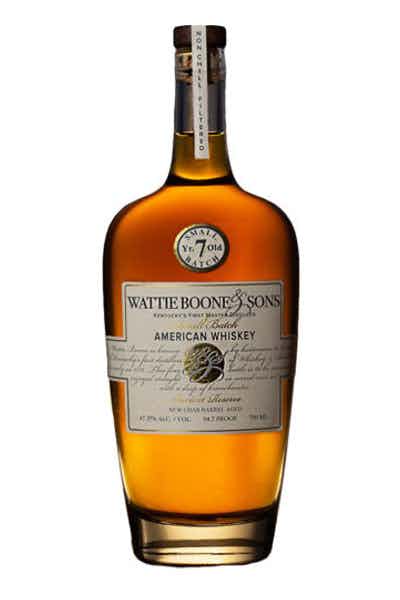 Wattie Boone & Sons 7 Year Aged Small Batch Straight Bourbon American Whiskey at CaskCartel.com
