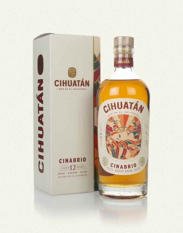 Cihuatán Cinabrio 12 Year Old Rum | 700ML
