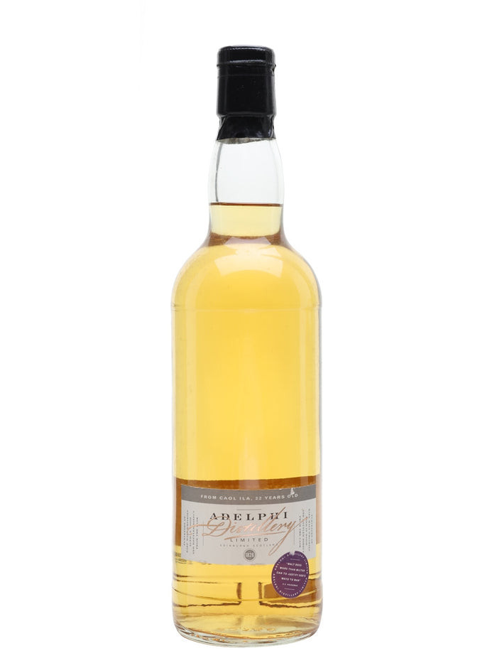 Caol Ila 1976 22 Year Old Adelphi Islay Single Malt Scotch Whisky | 700ML