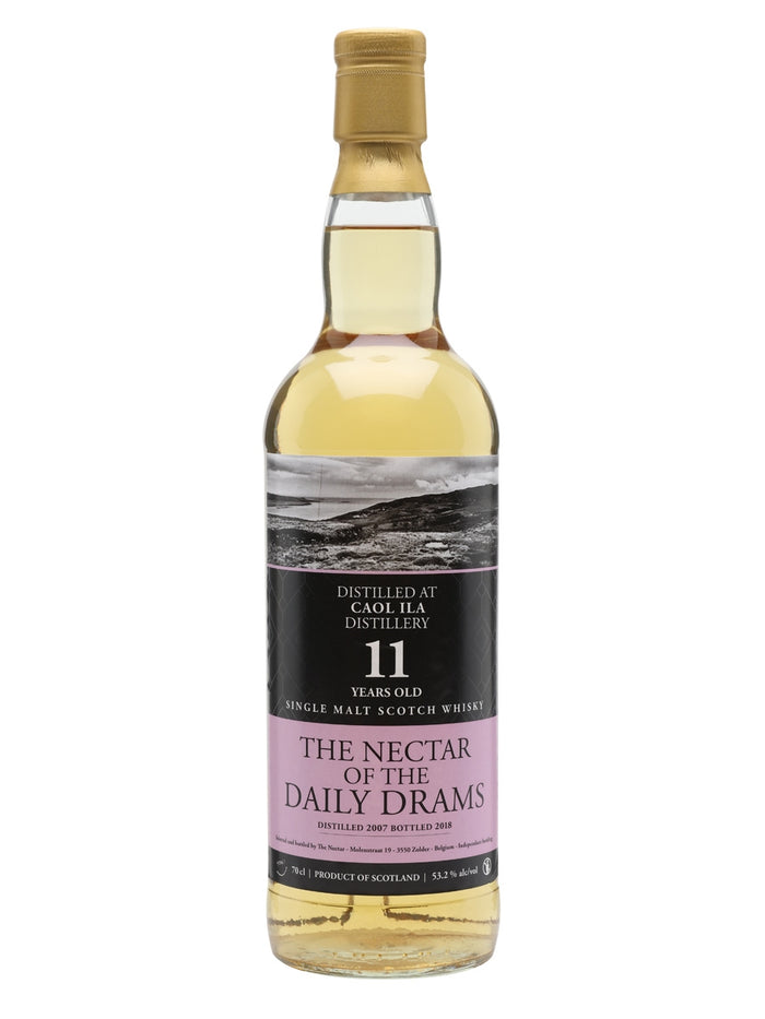 Caol Ila 2007 11 Year Old Daily Drams Islay Single Malt Scotch Whisky | 700ML
