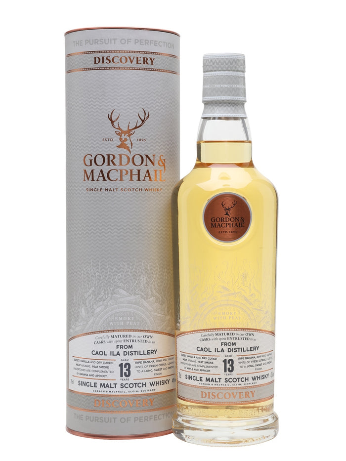 Caol Ila 13 Year Old Smoky G&M Discovery Range Islay Single Malt Scotch Whisky | 700ML
