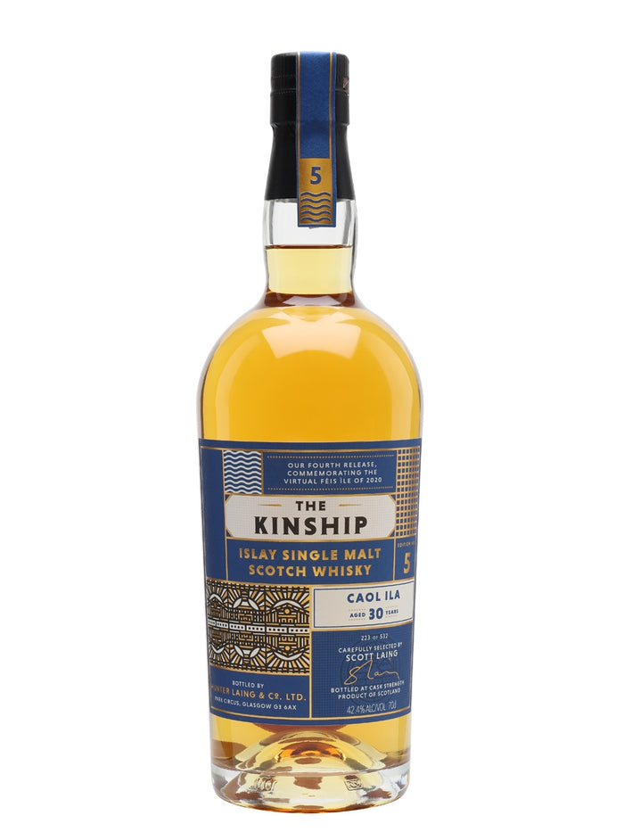 Caol Ila 1989 30 Year Old Edition #5 The Kinship Islay Single Malt Scotch Whisky | 700ML