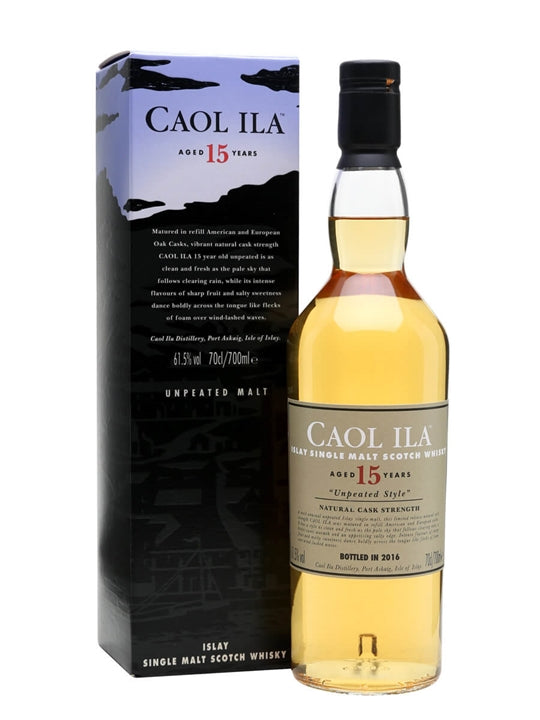 Caol Ila 15 Year Old Unpeated, Cask Strength(B.2014)Scotch Whisky | 700ML