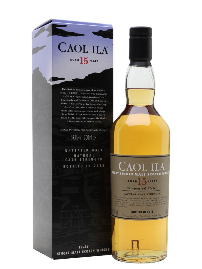 Caol Ila Unpeated 15 Year Old Special Release 2018 Single Malt Scotch Whisky