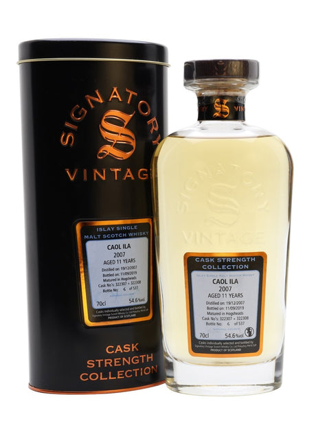 Caol Ila 2007 11 Year Old Signatory Islay Single Malt Scotch Whisky | 700ML at CaskCartel.com