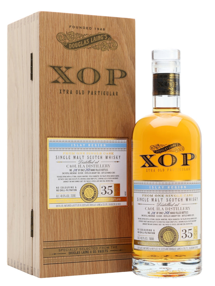 Caol Ila 1984 35 Year Old Xtra Old Particular Islay Single Malt Scotch Whisky | 700ML