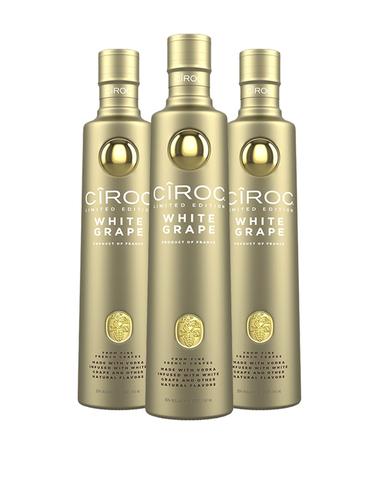 Ciroc White Grape (3 Bottles) Vodka - CaskCartel.com