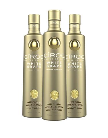 Ciroc White Grape (3 Bottles) Vodka