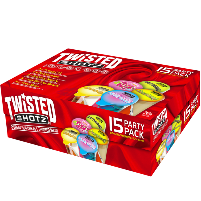 Twisted Shotz Party Pack Cocktail | 30x25ML