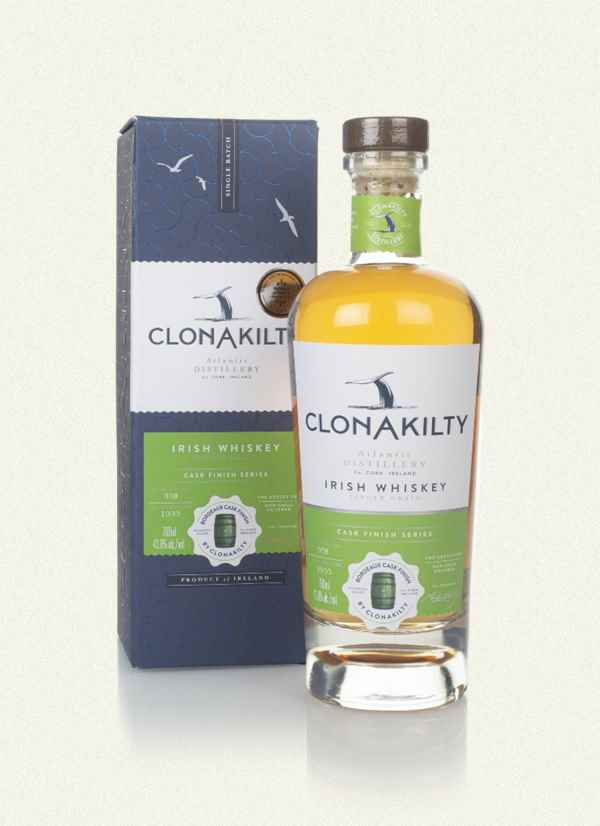 Clonakilty Single Grain Bordeaux Cask Finish  Irish Whiskey | 700ML