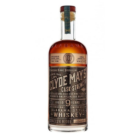 Clyde May 9 Year Old Cask Strength Alabama Whiskey - CaskCartel.com
