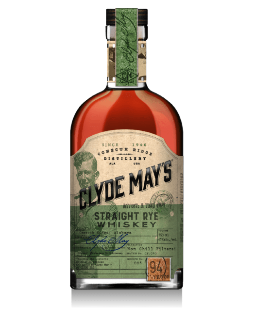 Clyde May’s Straight Rye Whiskey