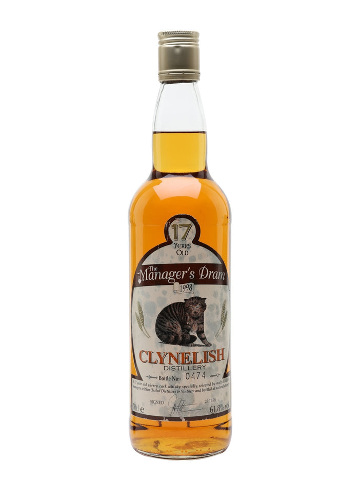 Clynelish 17 Year Old Manager's Dram Highland Single Malt Scotch Whisky | 700ML