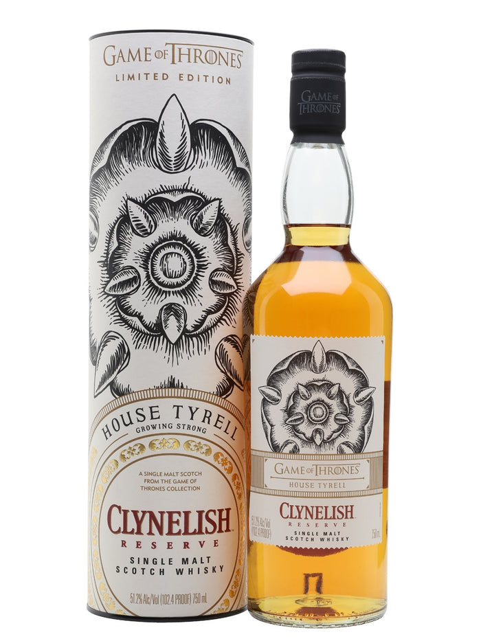Clynelish Reserve Game of Thrones House Tyrell Highland Single Malt Scotch Whisky | 700ML