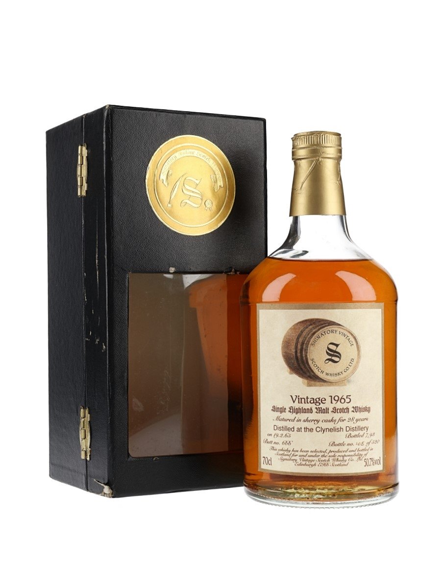 Clynelish 1965 28 Year Old Sherry Cask #666 Signatory Highland Single Malt Scotch Whisky | 700ML at CaskCartel.com