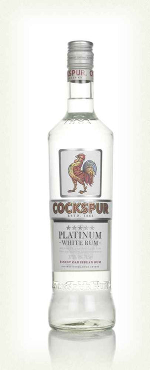 Cockspur Platinum White Rum | 700ML at CaskCartel.com
