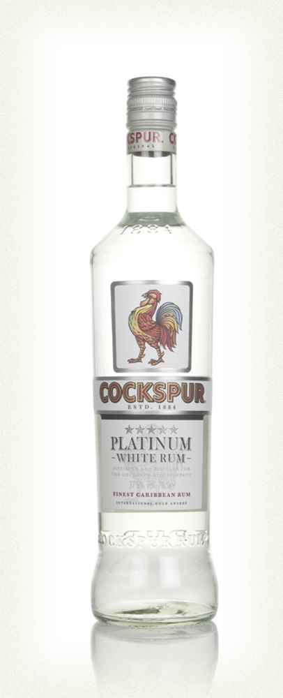 Cockspur Platinum White Rum | 700ML