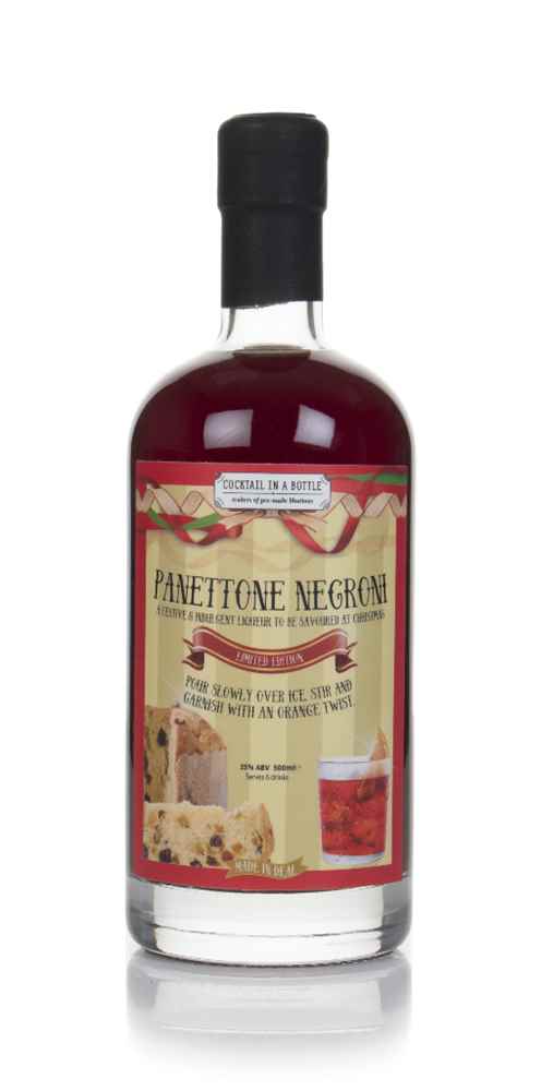 Cocktail In A Bottle Panettone Negroni Pre-bottled Cocktail | 500ML at CaskCartel.com
