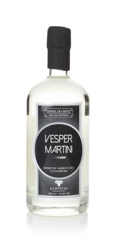 Cocktail In a Bottle Vesper Martini Pre-bottled Cocktail | 500ML