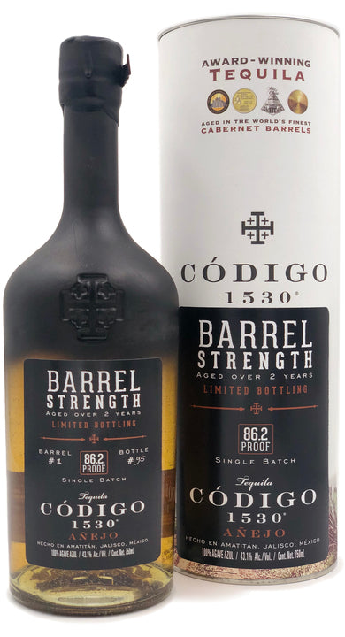 Codigo 1530 Barrel Strength (Single batch) Anejo Tequila