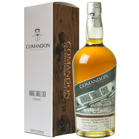 Comandon Crafted Vintage Single Cask 2007 Cognac at CaskCartel.com