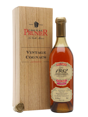 Prunier Grande Champagne 1982 Cognac | 700ML at CaskCartel.com