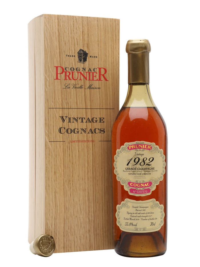 Prunier Grande Champagne 1982 Cognac | 700ML