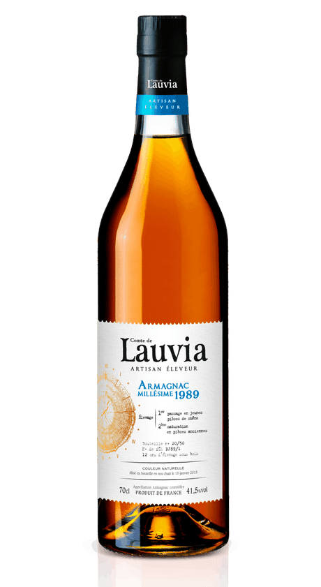 1989 Comte de Lauvia Vintage 29 Year Old Armagnac | 700ML at CaskCartel.com