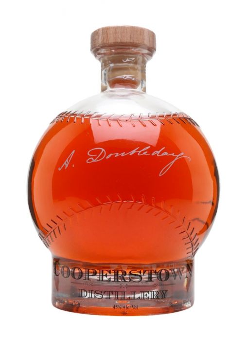 Cooperstown Doubleday Baseball Bourbon Whiskey