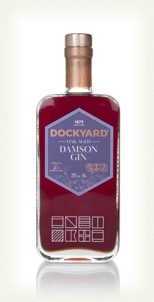 Copper Rivet Dockyard Oak Aged Damson Gin | 500ML