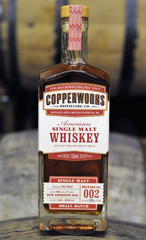 Copperworks Release 002 American Single Malt Whiskey