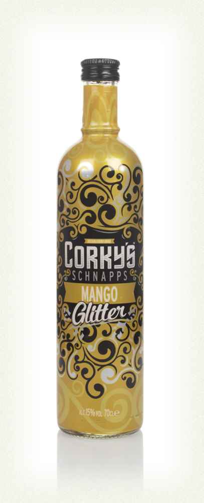 Corky's Mango Glitter Schnapps | 700ML at CaskCartel.com