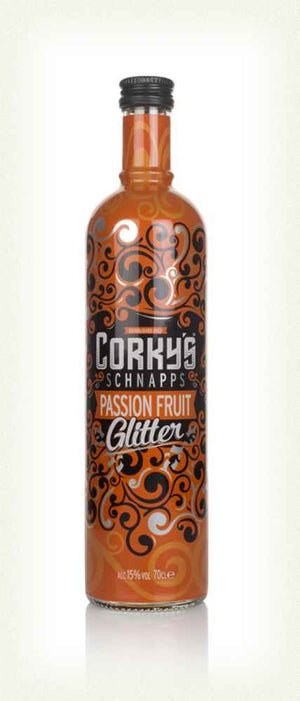 Corky's Passion Fruit Glitter Schnapps | 700ML at CaskCartel.com