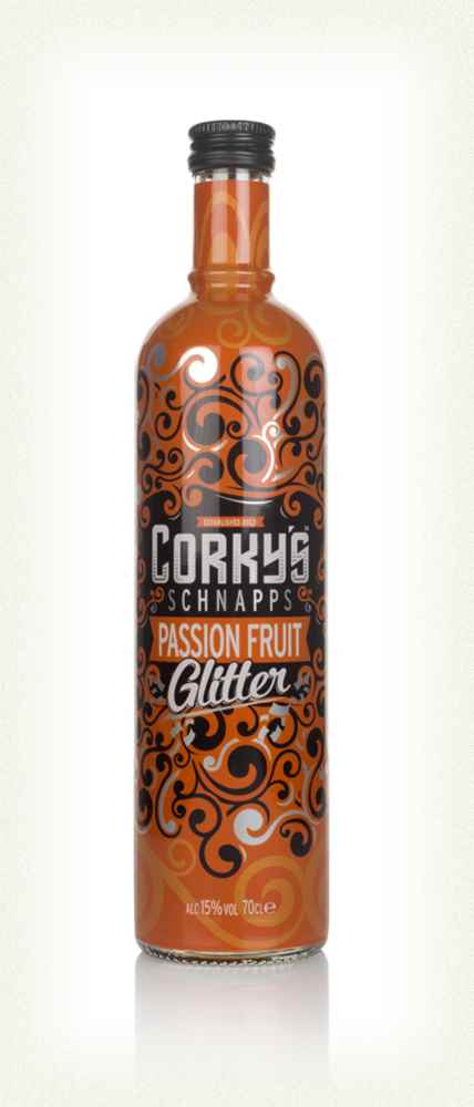 Corky's Passion Fruit Glitter Schnapps | 700ML