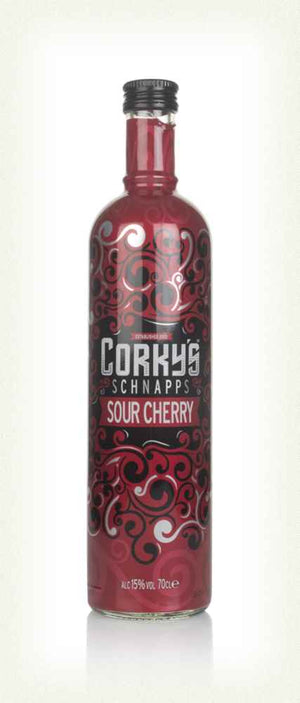 Corky's Sour Cherry Schnapps | 700ML at CaskCartel.com