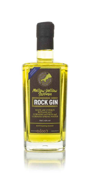 Cornish Rock Mellow Yellow Saffron Gin | 700ML at CaskCartel.com