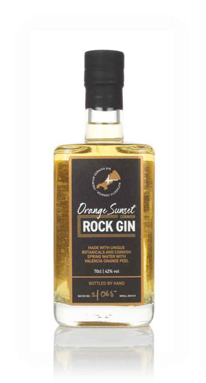 Cornish Rock Orange Sunset Gin | 700ML at CaskCartel.com