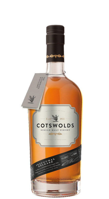 Cotswolds Inaugural Release 2014 3 Year Old Whisky | 700ML at CaskCartel.com